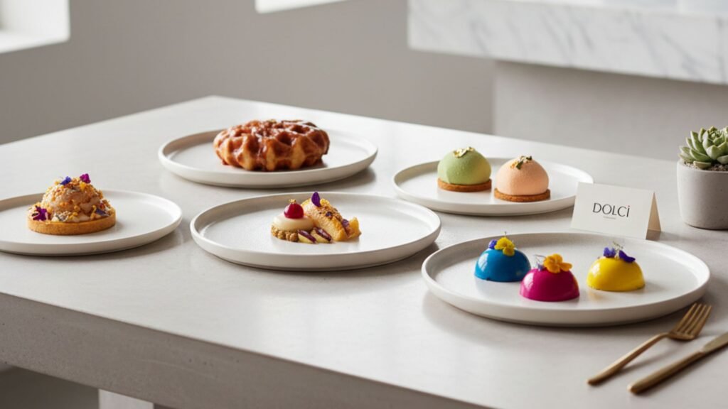 Popular dessert trends 2025 showcasing trending flavors and modern sweet creations